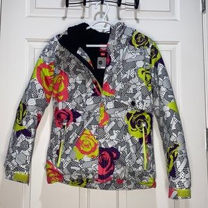 686 youth girls snowboarding jacket